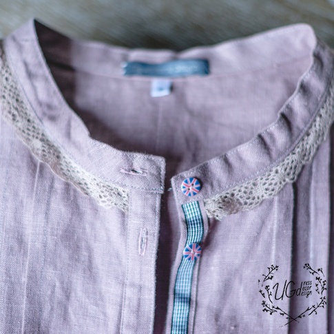 Платье-рубашка Your time, maxi, серо-розовый, фото 4