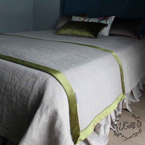Саше-перекид для кровати, зеленый, фото 1