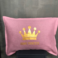 Наволочка Home Princess, розовый