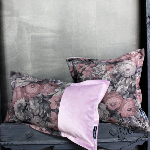 Подушка Зимний сад, розовый, фото 3