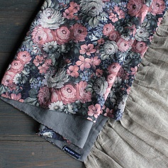 Столовый текстиль с цветочным принтом Жостово. Смотреть фото