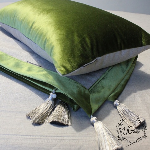 Саше-перекид для кровати, зеленый, фото 3