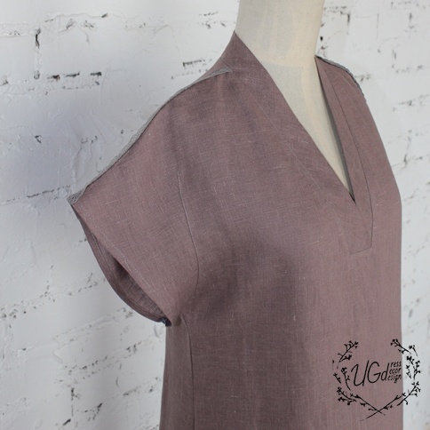 Платье Summer time, серо-розовый, фото 2