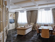 Текстильное оформление. Проект архитектора Александра Черникова, гостиная, квартира в Москвеfdhgxjhfjg