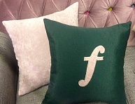 Декоративные подушки с вышивкой для сети ресторанов Freshfdhgxjhfjg